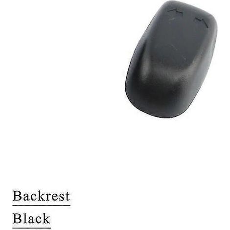 Elektrischer Sitzverstellknopf, schwarz/elfenbeinfarben, links/rechts, für Honda Civic, CR-V, Odyssey und Acura CDX, RDX – Rückenlehne schwarz (1/5)