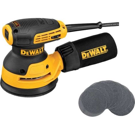 DeWALT - Exzenterschleifer 125 mm, 280 W, mit Zubehör DWE6423A (1/5)