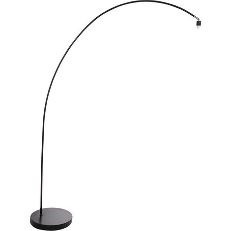 Mexlite - lámpara de pie - Solva - negro - metal acero - (1/4)
