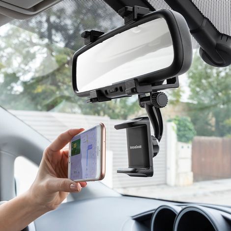 Soporte para Smartphone para Espejo Retrovisor Stropp InnovaGoods