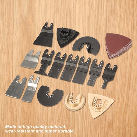 Kit de 40 lames oscillantes pour outil multifonction, accessoires de coupe et réparation (1/5)