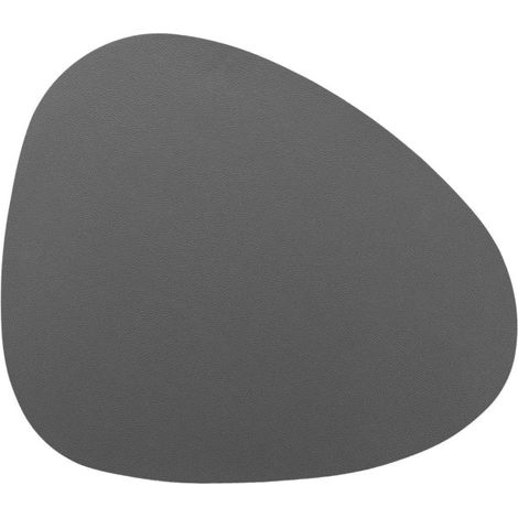 Set de Table Uni "Galita" 37x45cm Gris (1/4)