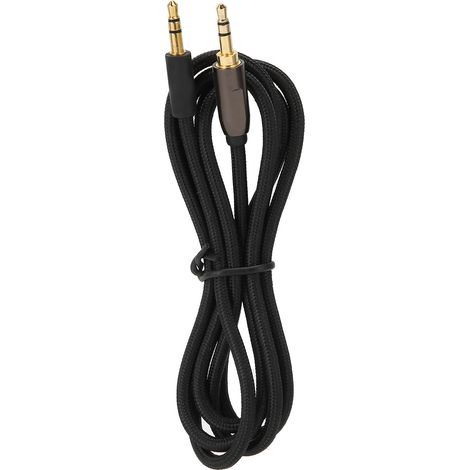 3,5-mm-Klinkenstecker-auf-Klinkenstecker-Audiokabel für Philips SHP9500, X2HR, X1S, SHB8850 Kopfhörer (1/5)