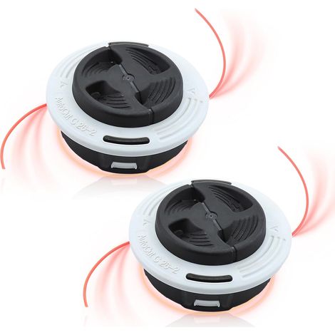 2 Pièces Tête De Débroussailleuse, Auto-Alimentée, Filetage M10, Pour Stihl FS55 FS80 FS90