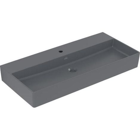Villeroy & Boch Memento 2.0 Wandwaschbecken, 1 Hahnloch, ohne (1/5)