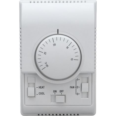 Thermostat mécanique d'air conditionné central à 2 voies. interrupteur de commande. Conditionneur 110‑220V