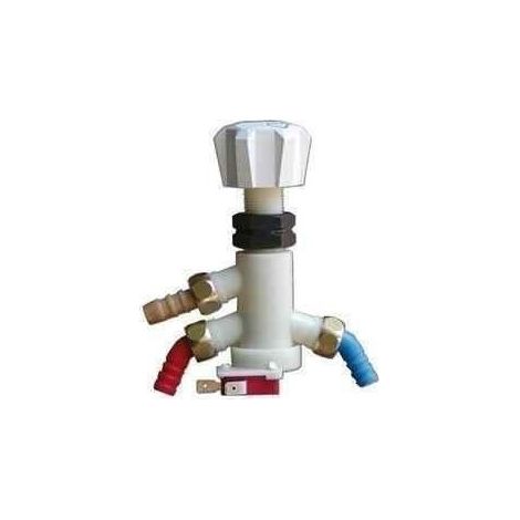Mitigeur blanc pour caravane et camping-car