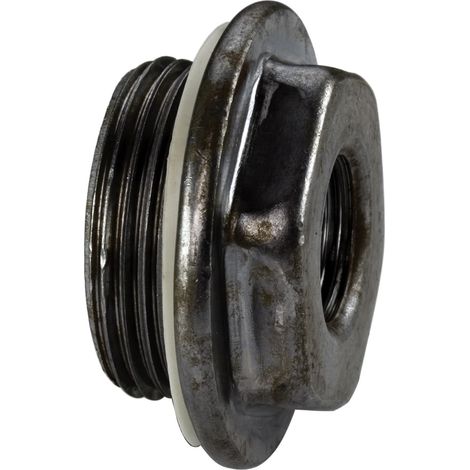 Flamco Reduzierstopfen rechts, R G1 1/4a (R) x G3/4i Stahl weiß, F10955