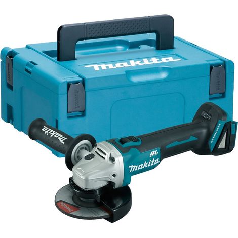 Makita DGA506Z 18v Cordless Brushless 125mm Angle Grinder Lithium + Makpac Case (1/4)