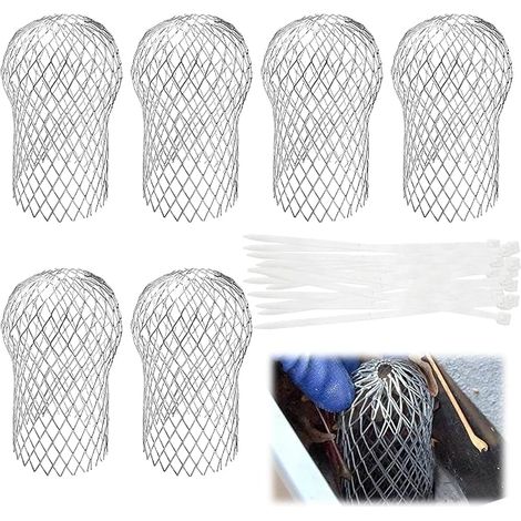 Gutter Guards with 18 Cable Ties 15×8 cm Pack of 6 (1/5)