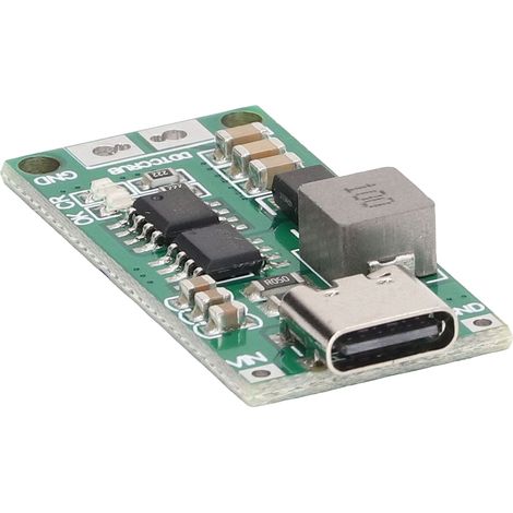 Module de chargeur de batterie 4S Type-C vers 16,8 V CC, 3-6 V, module de chargeur de batterie au lithium vert, entrée 4 A, courant de charge 1,12 A (1/5)