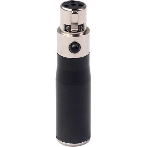 Adaptateur audio XLR Mini 3 broches mâle vers 4 broches femelle, convertisseur de signal Hi-Fi pour microphone et haut-parleur haute qualité (1/5)