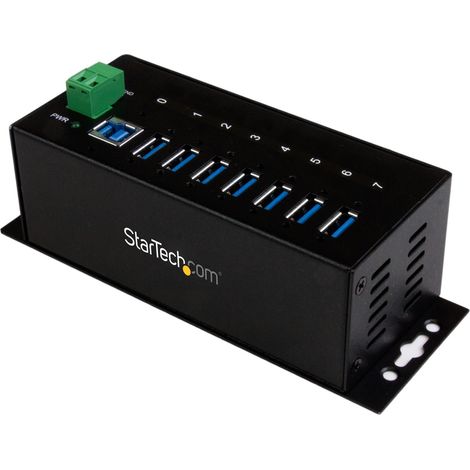 StarTech.com HUB Industriale USB 3.0 a 7 porte - Perno e concentratore USB 3.0 con Protezione ESD (1/4)