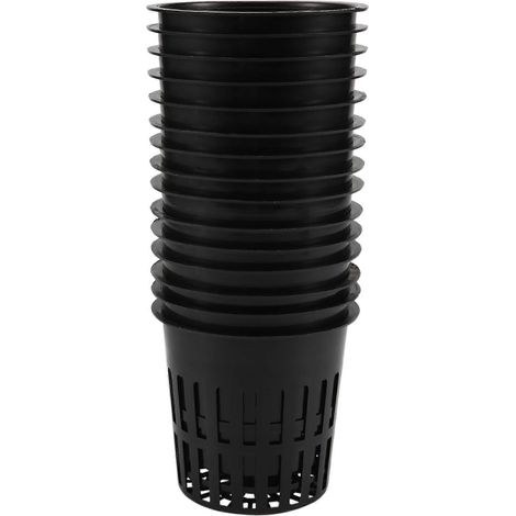 Lot de 15 4 pouce Net Cups Slotted plante Net pot Bucket panier (1/5)