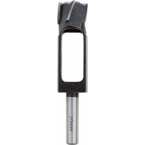 Mèche à bois pour perceuse 1/2'' – Longueur 140mm – Acier durci haute teneur en carbone – Pour bouchons en bois tendre et dur (1/5)