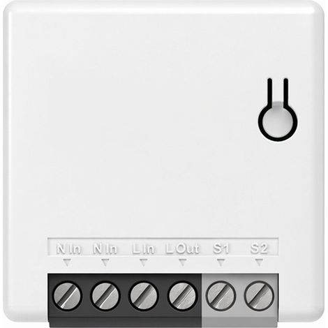 Interrupteur Wifi Sonoff Minir2 Compact 42,6 Mm, Module Relais 2 Voies for Google Home (1/5)