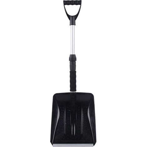 Pelle à Neige télescopique en Aluminium - Pelle à Neige avec poignée télescopique Déneigeuse Portable (1/5)