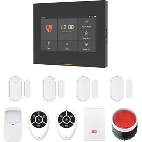 Tuya Sistema di Allarme Domestico Video GSM 4G e WiFi Kit Completo (1/5)