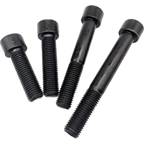 Vis à tête hexagonale creuse métrique denture fine, classe 10.9, complète M16 M18 M20 M22 M24, (1/5)