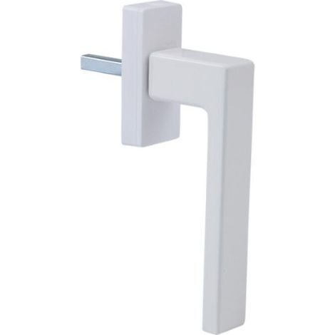 1 Pcs Poignée de Fenêtre en Alliage d'aluminium, Universelle Poignées de Fenêtre Verrouillage de Remplacement Droite Gauche de Fenêtre avec Fixation (1/4)