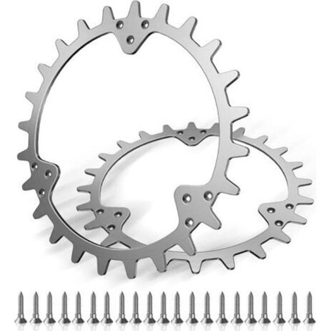 Pr Ersandy – Crampons en acier inoxydable pour Husqvarna Automower 420/320/430X/435X – Amélioration traction – Installation facile – 255 mm (1/5)