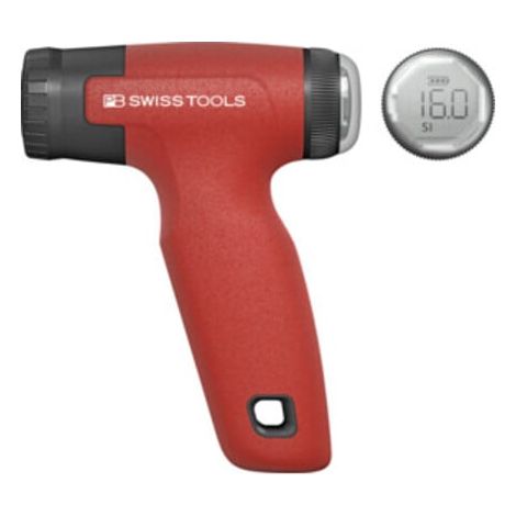 PB Swiss Tools Tournevis dynamométrique avec affichage numérique, porte-lames de rechange, Couple maximal: 1600 cN·m (1/3)