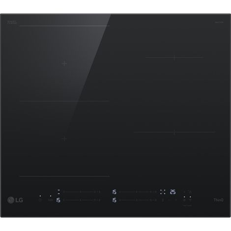 LG CBIZ2435B Schwarz Integriert 59 cm Zonen-Induktionskochfeld 4 Zone(n) (1/4)