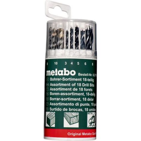 METABO Bohrersortiment, 18-teilig (627190000) (1/2)