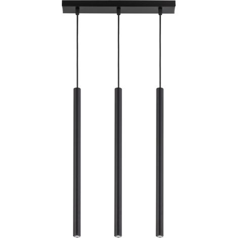 Lampada a sospensione moderna Sopel nera 3 luci G9 Sigma (1/2)