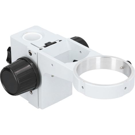 Porte-objet de mise au point de 76 mm pour microscopes trinoculaires, binoculaires et stéréoscopiques, diamètre de colonne de 25 mm (1/5)