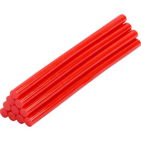 Pegamento rojo termofusible (paquete de 10) 11x200mm Vorstahl (1/5)