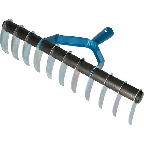 KOTARBAU Râteau de coupe 345 x 100 mm pour l'élimination de la mousse et du feutre de pelouse. (1/5)