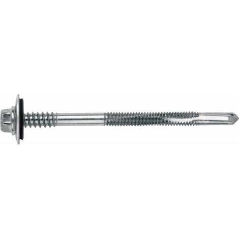 (5,5 / 6,3X105 P16) TORNILLO AUTOTALADRANTE CAB. HEXAGONAL PANEL SANDWICH. PUNTA BROCA EXTRA LARGA (100U) - INDEX