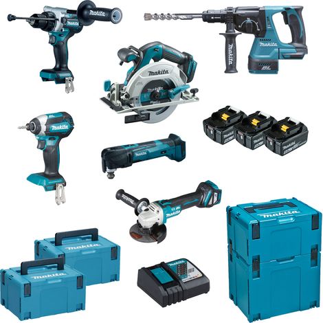 KIT MAKITA DLX6126JX 6 UTENSILI 18V (1/9)