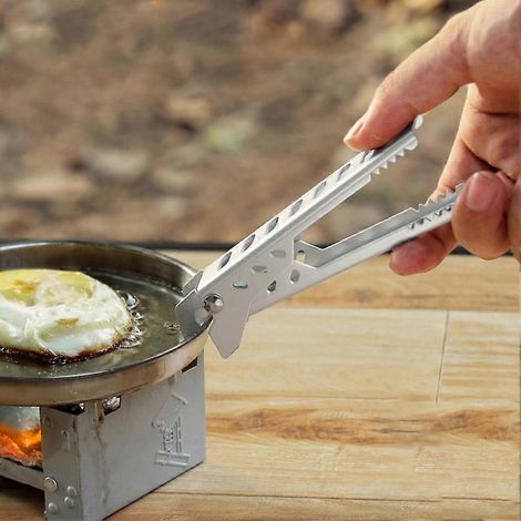 Baguettes non chauffantes, poignées anti-brûlure pour casseroles et plats, outils de cuisine en plein air, pique-nique, barbecue, manique, pince pour casseroles, camping et randonnée (1/5)
