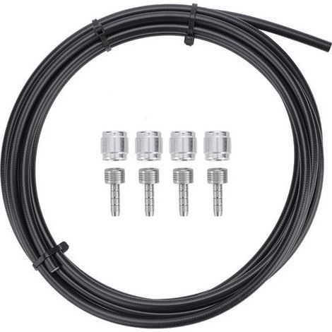 Kit de durites de frein à disque, tuyau à insert olive et revêtement nylon pour SRAM E3 (1/5)