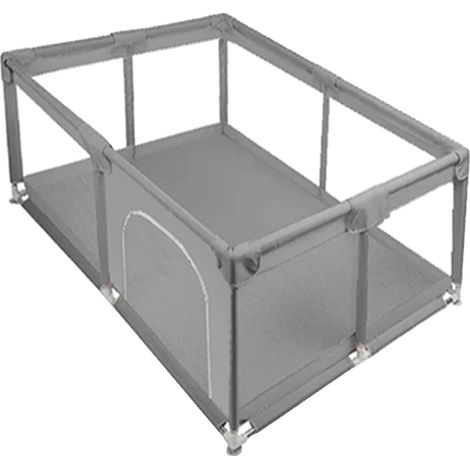 Parc pour bébé, Taille réglable, Matériau durable, BLANC (1/2)