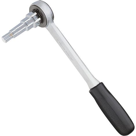 Virax – Clé cliquet 1/2" femelle pour écrous à ergot – Clé courte pour espaces restreints – 220410 (1/4)