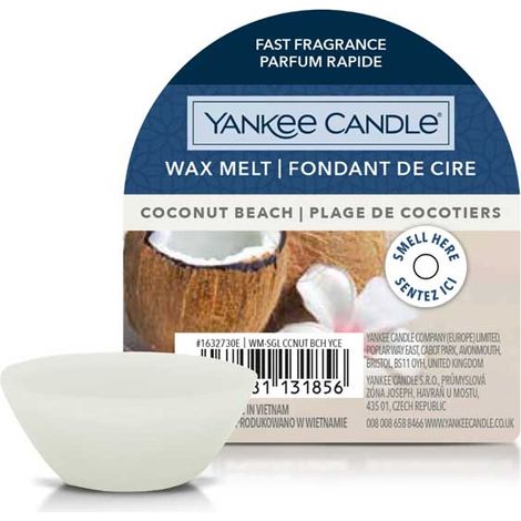 Cire de plage à la noix de coco Yankee Candle 22 g