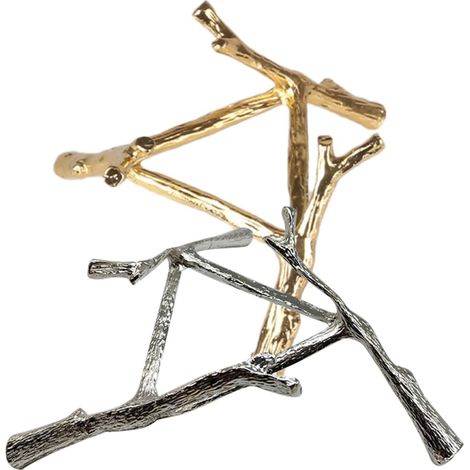 Petit support métallique sphérique pour boules de cristal, lot 2, base (1/5)