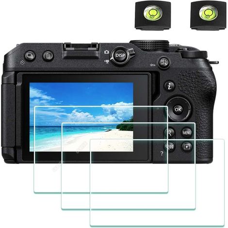 Protector de pantalla para Nikon Z30 Z30 LCD, película protectora de vidrio templado, accesorios, 0,3 mm, dureza 9H, antiarañazos, antihuellas, antiburbujas - Paquete de 3+2 (1/5)