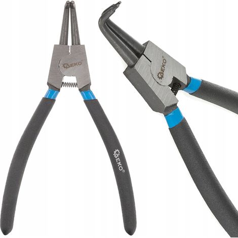 Zange geko external curved Gummi Griff Feder 200 mm