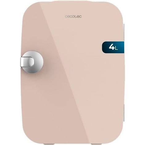 Cecotec Mini Nevera Bolero MiniCooling Río Cream 4L. Funcionamiento 12V-220V, Compatible coche y caravanas (1/3)