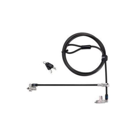 Kensington Slim N17 2.0 Laptop-Schloss f.Wedge,Dual Head (K60508WW)
