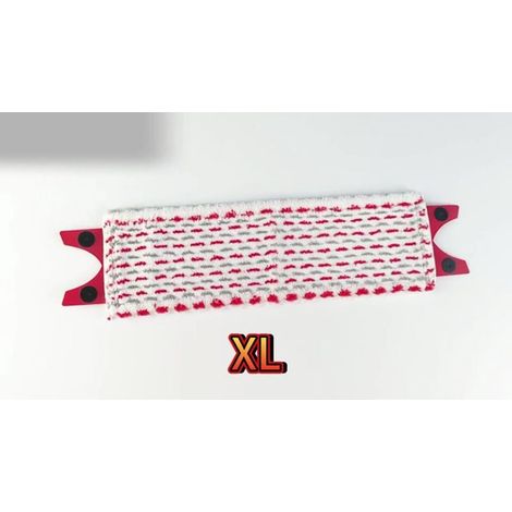 Mikrofasertücher passend für den Vileda Ultramax XL Bodenmopp – 5 Stück – Mopptücher – Ersatzbezug – extra großer Moppbezug – Nachfüllpackung – für alle Hartböden, strapazierfähig (1/5)