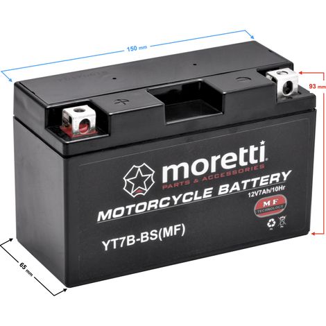 Batteria Moretti AGM (Gel) MT7B-BS (1/3)