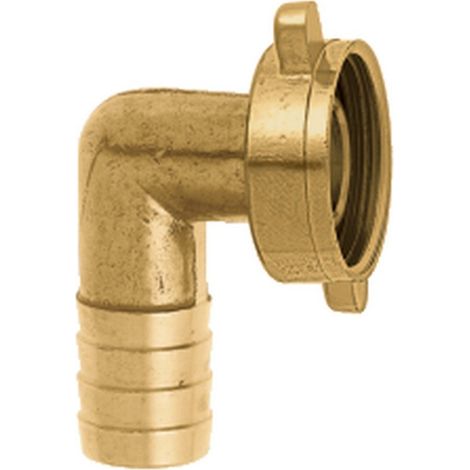 GEKA® Winkelschlauchverschraubung 90° Innengewinde 1/2 Zoll - 13 mm Messing (1/3)