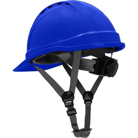 casque de sécurité lahti-pro bleu réglable conforme EN 397 (1/3)