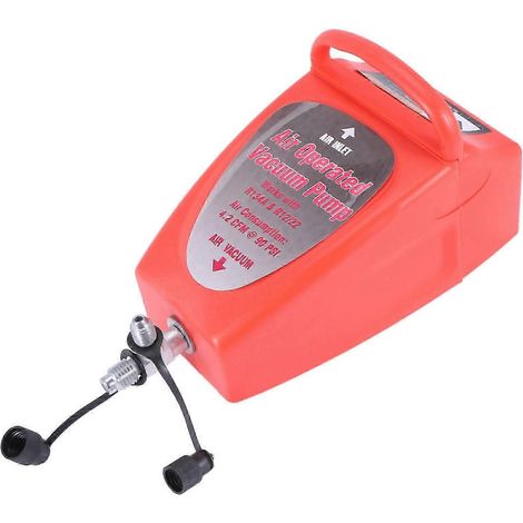 Outils pour système de climatisation, pompe à vide pneumatique 4,2 CFM (1/5)
