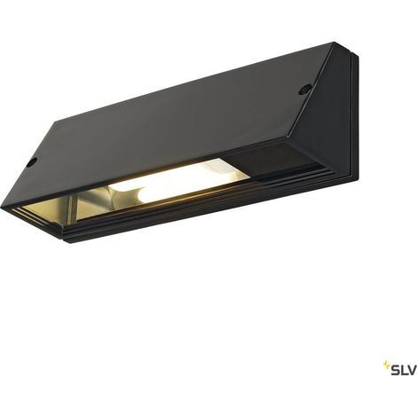 Applique extérieure PEMA® noir E27 15W max IP65 - SLV - 230030 (1/4)